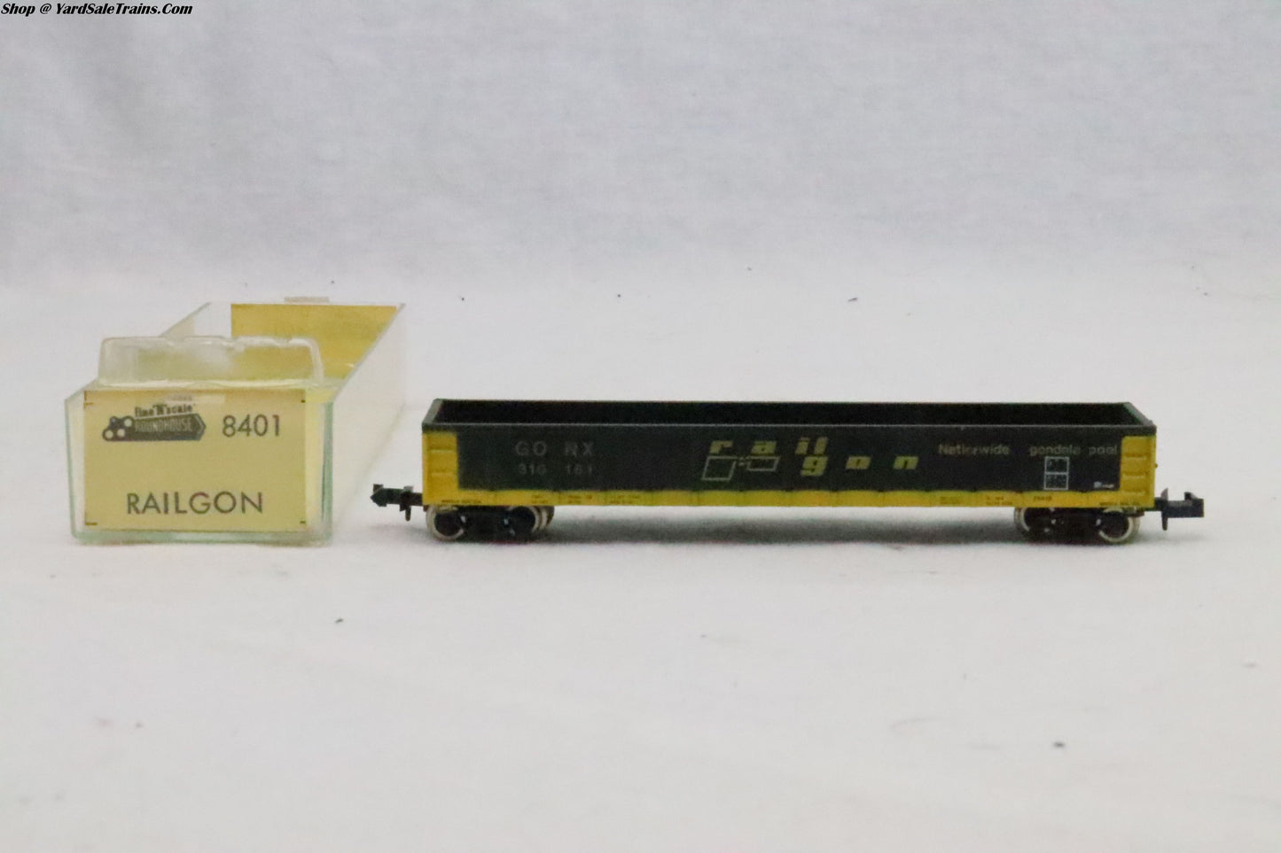 RND-8401 - Gondola - Railgon - GONX 310161 - Preowned - N Scale