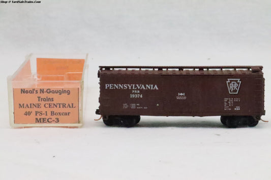 UNK - Box Car - Pennsylvania - PRR 19374 - Preowned - N Scale