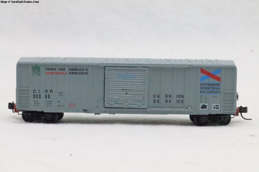 UNK-????? - Box Car - Chattahoochee Industrial Railroad - CIRR 90068 - Preowned - N Scale