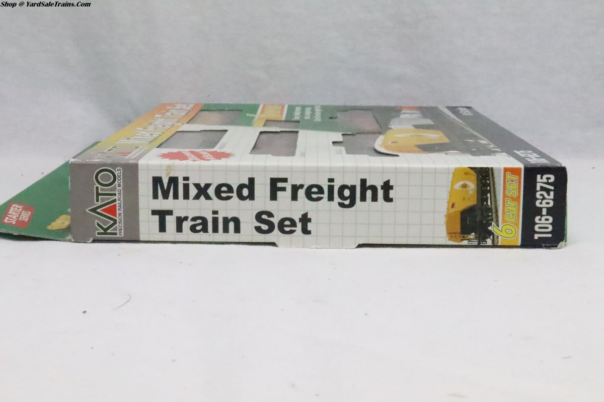 KAT-106-6275 - Mixed Freight Train Set - 6 Car Set - N Scale - Preowned