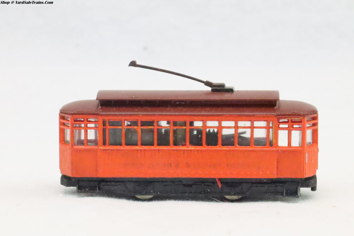 Unk-???? - Trolley - No Roadname / No Road Number - N Scale - Preowned