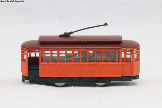 Unk-???? - Trolley - No Roadname / No Road Number - N Scale - Preowned