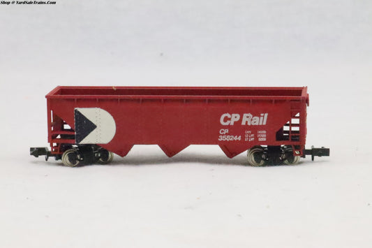 UNK-????? - Hopper Car - CP Rail - CP 358244 - Preowned - N Scale