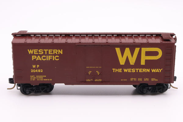 MTL-21201 - 40' Standard Boxcar, Plug Door Western Pacific - WP #20482