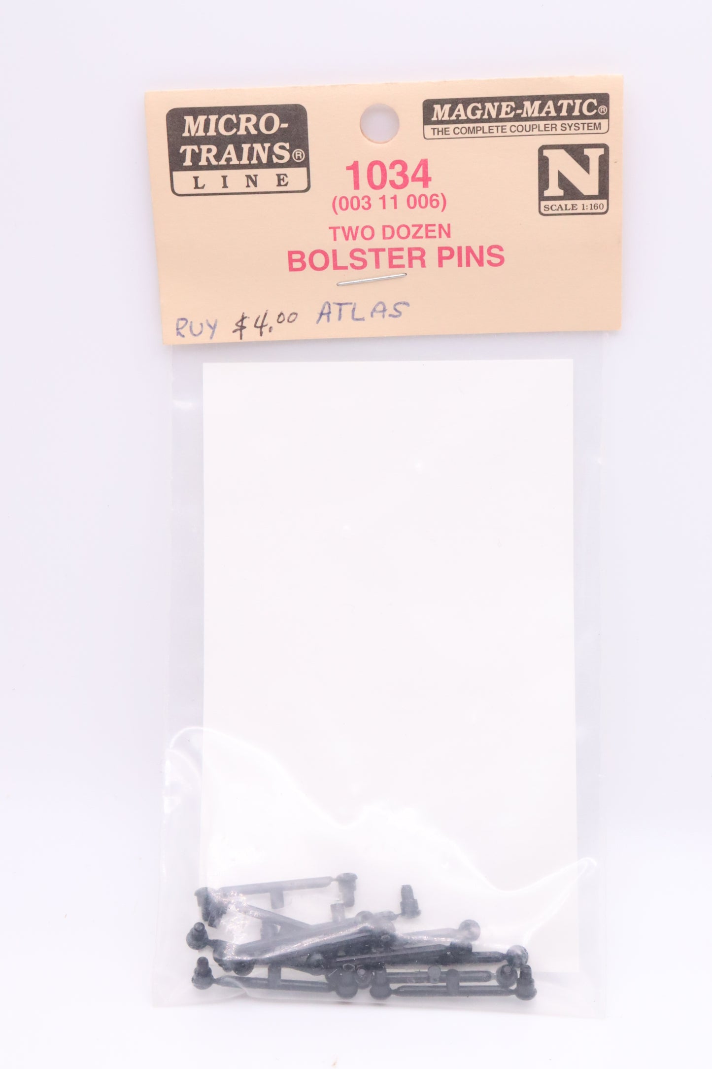 MTL-1034 - Bolster Pins For Atlas - Two Dozen