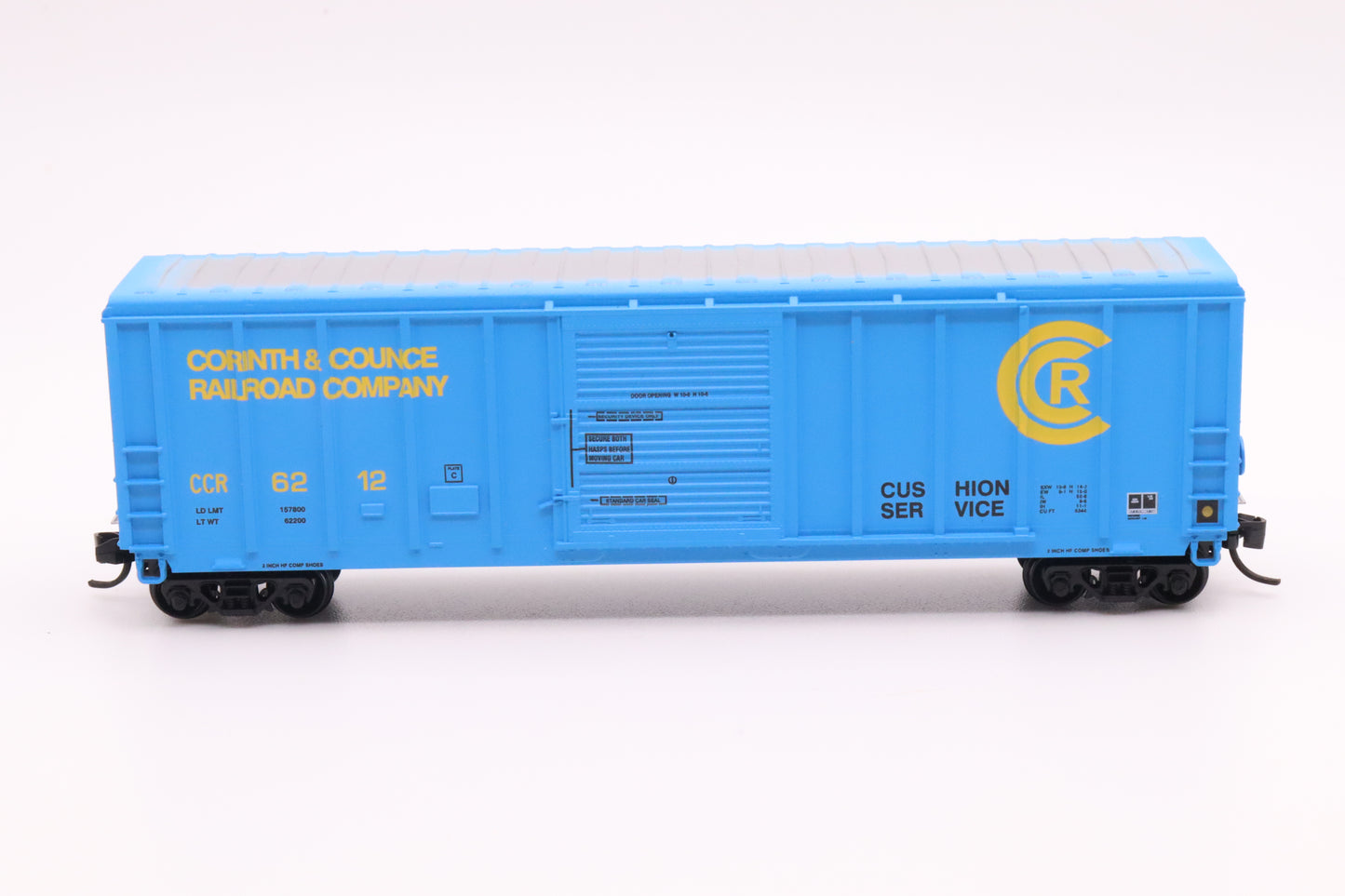 FVM-8115-01 - Corinth and Counce 50' PS 5344 cu.ft. Single Door Boxcar - Road #6212