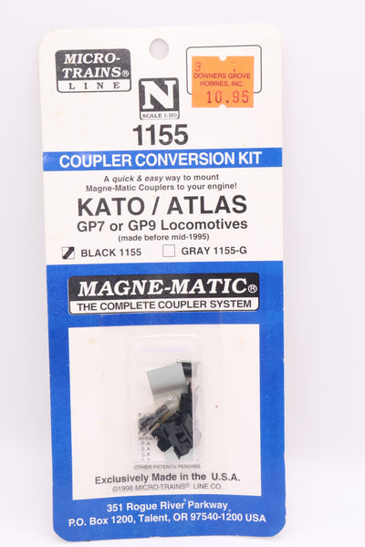 MTL-1155 - Coupler Conversion Kit - Kato / Atlas GP7 or GP9 Locomotives (made before mid-1995)