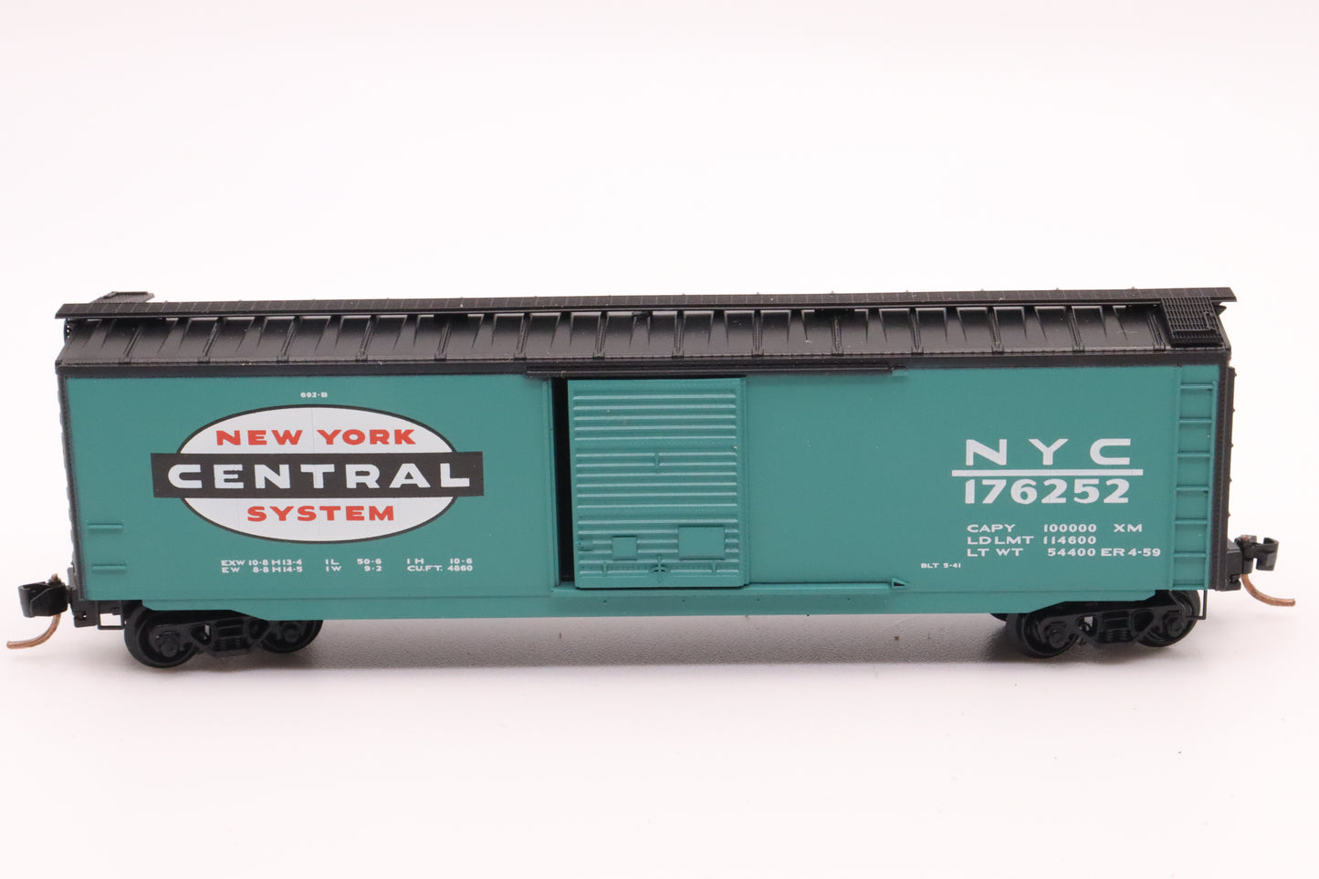 MTL-31190 - 50' Standard Boxcar, Single Door - New York Central - NYC #176252