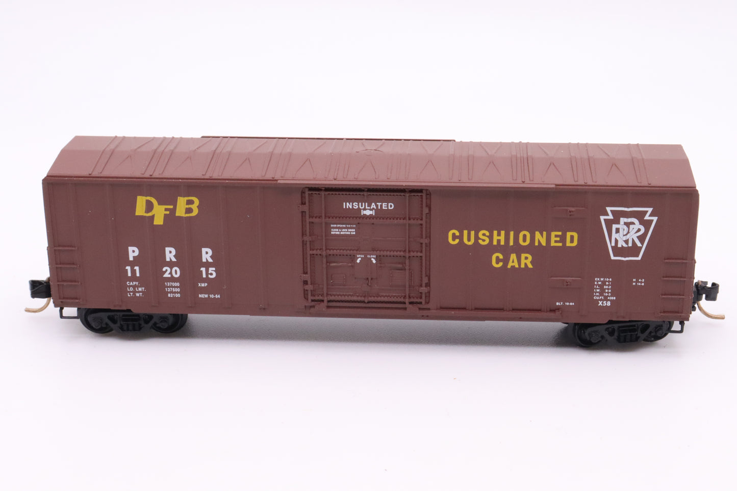 MTL-27170 - 50' Rib Side Boxcar Plug Door w/o Roofwalk - Pennsylvania - PRR-112015