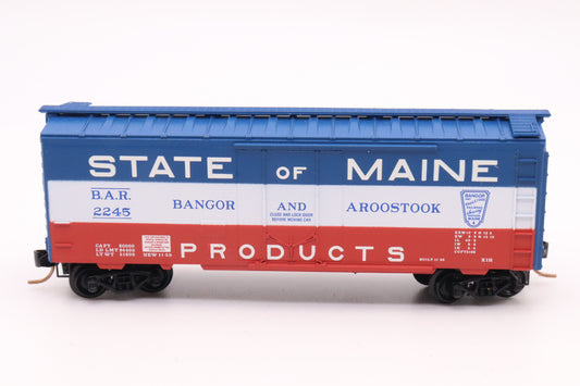 MTL-21020 - 40' Standard Box Car, Plug Door - Bangor & Aroostook  - BAR #2245