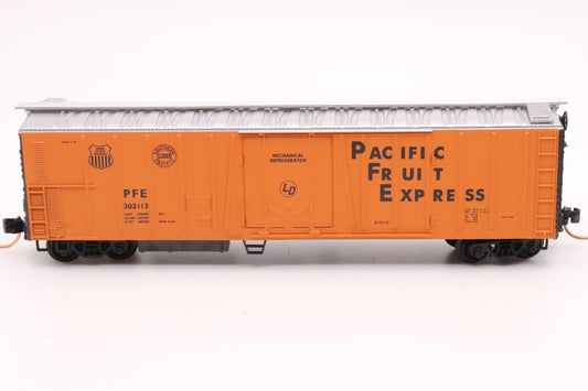 MTL-70010 - 51' 3 3/4" Rib Side Mechanical Reefer - Pacific Fruit Express - PFE #302113