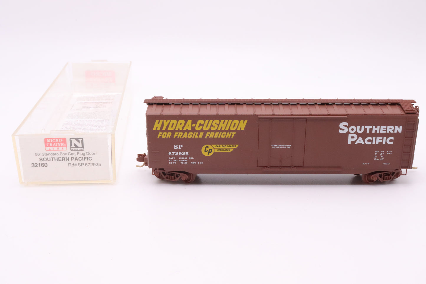 MTL-32160 - 50' Standard Boxcar, Plug Door - Southern Pacific - SP #672925