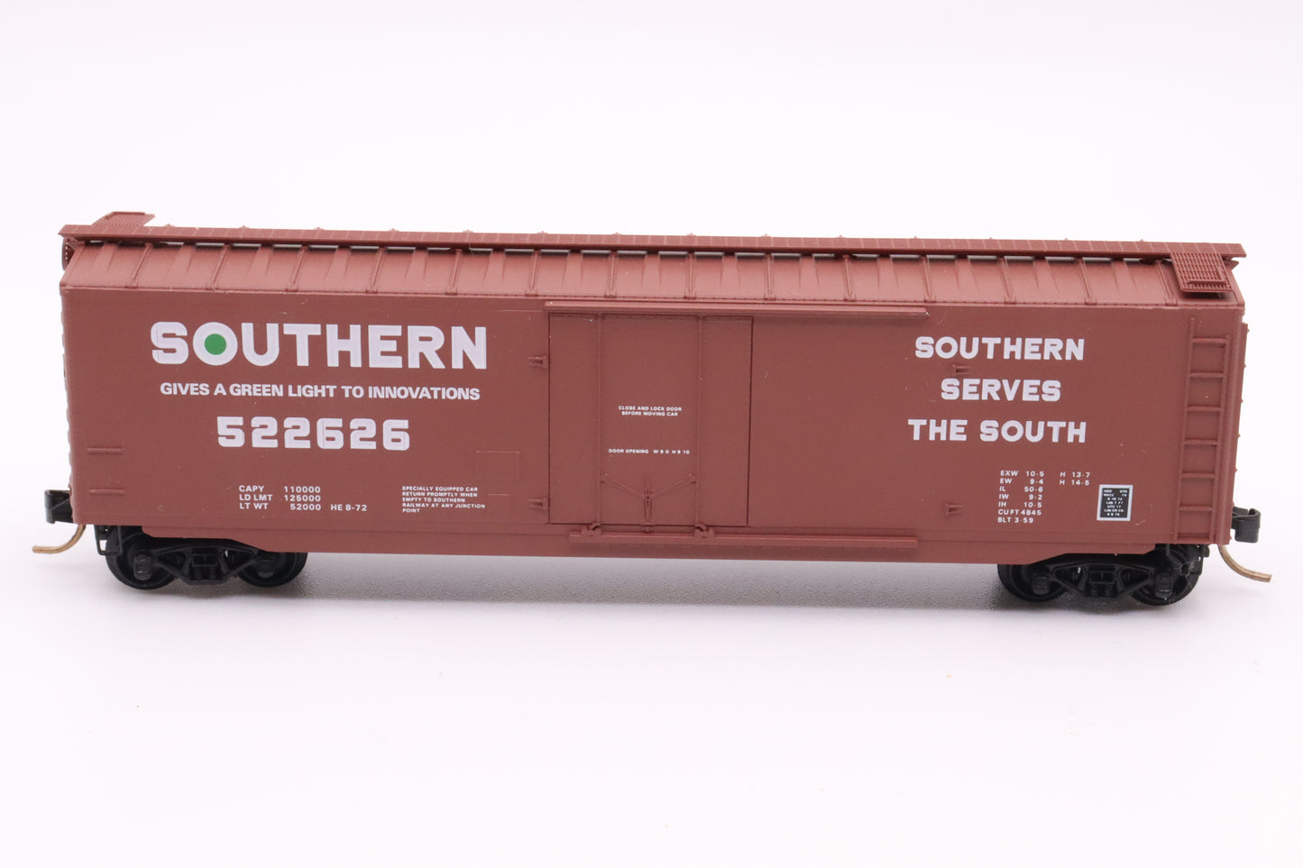 MTL-32240 - 50' Standard Boxcar, Plug Door - Southern - SOU #522626