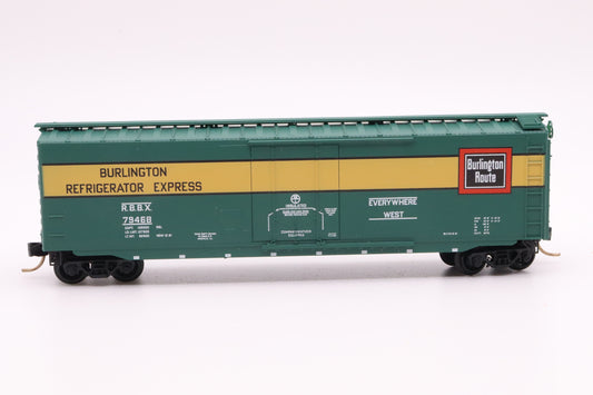 MTL-32370 - 50' Standard Box Car, Plug Door - Chicago, Burlington & Quincy - RBBX #79468