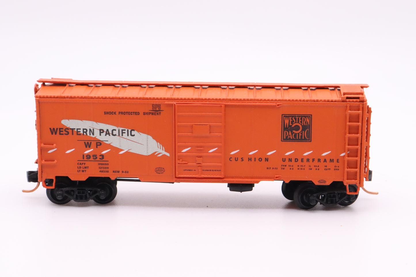 YesterYear - YYM6603WP - 40' 1937 AAR Boxcar - Western Pacific - WP #1953