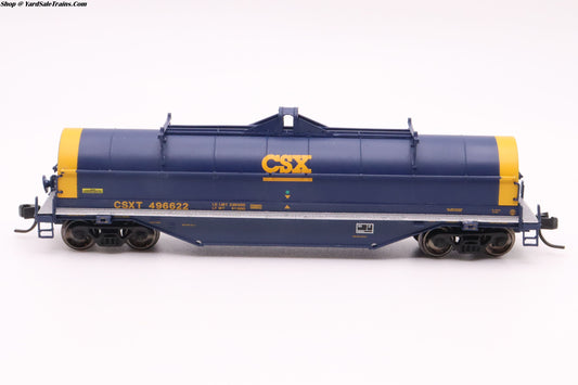ATL-50 002 834 - 42' Coil Steel Car - CSX(Blue) - CSXT #496622