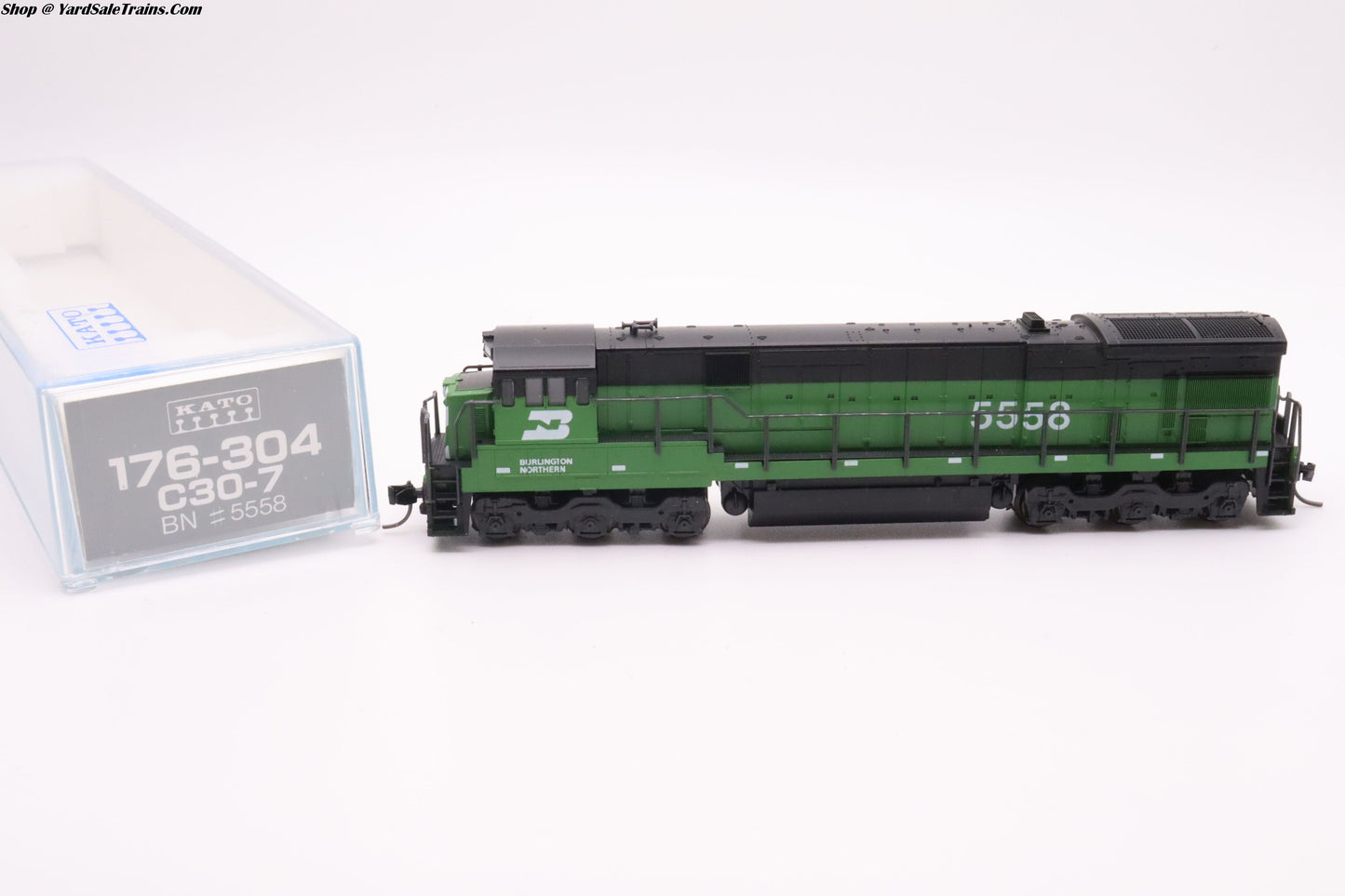 KAT-176-304 - C30-7 Burlington Northern - BN #5558 - N Scale - Preowned