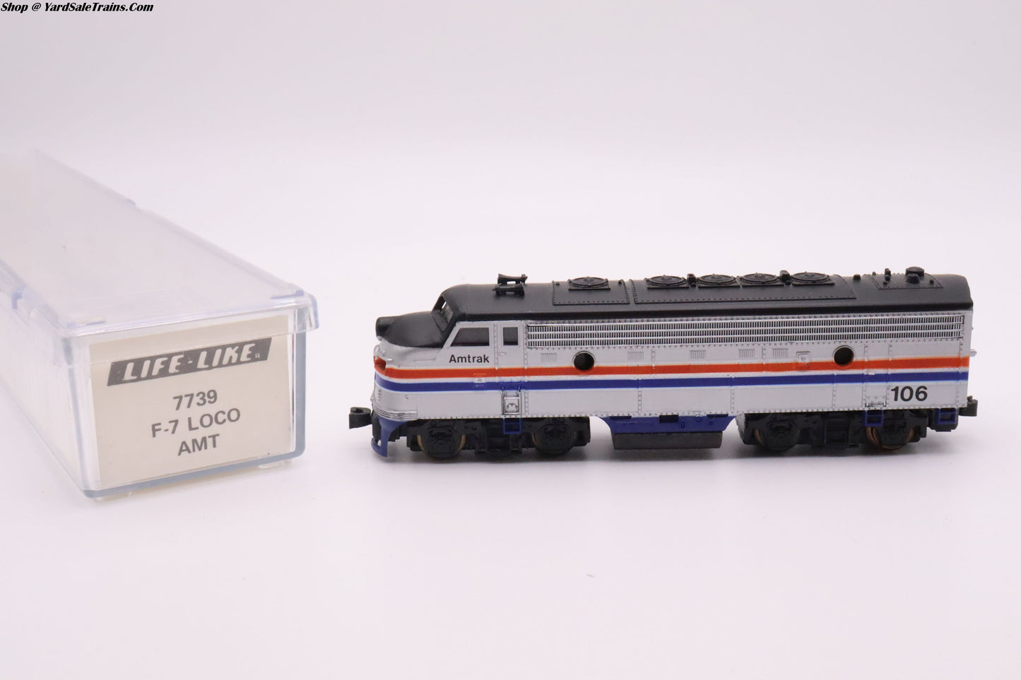 LL-7739 - F-7 Locomotive - AMTRACK - #106 - N Scale - Preowned