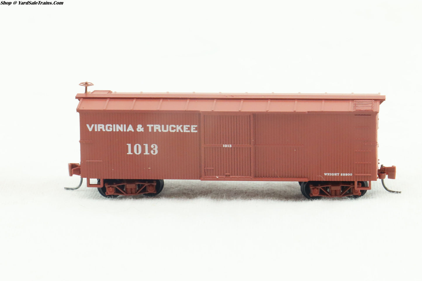 MTL - 15109 -  30' Box Car, Single Door - Virginia & Truckee Railway - Rd# 1013 - Nn3 Scale - Preowned