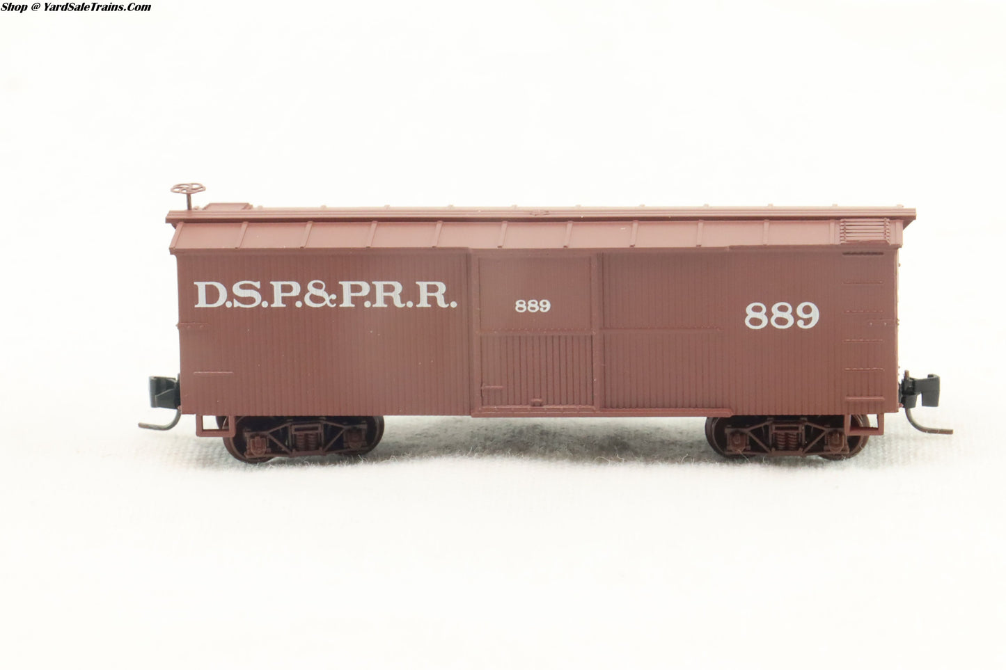 MTL - 800 00 170 -  Box Car w/Single Door - Denver, South Park & Pacific Railroad - DSP&PRR #889 - Nn3 Scale - Preowned