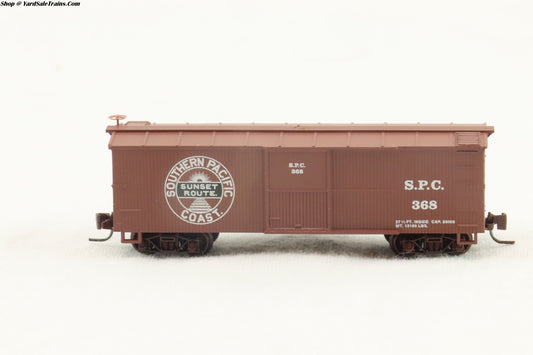 MTL - 800 00 180 -  30' Box Car, Single Door - South Pacific Coast - SPC# 368 - Nn3 Scale - Preowned