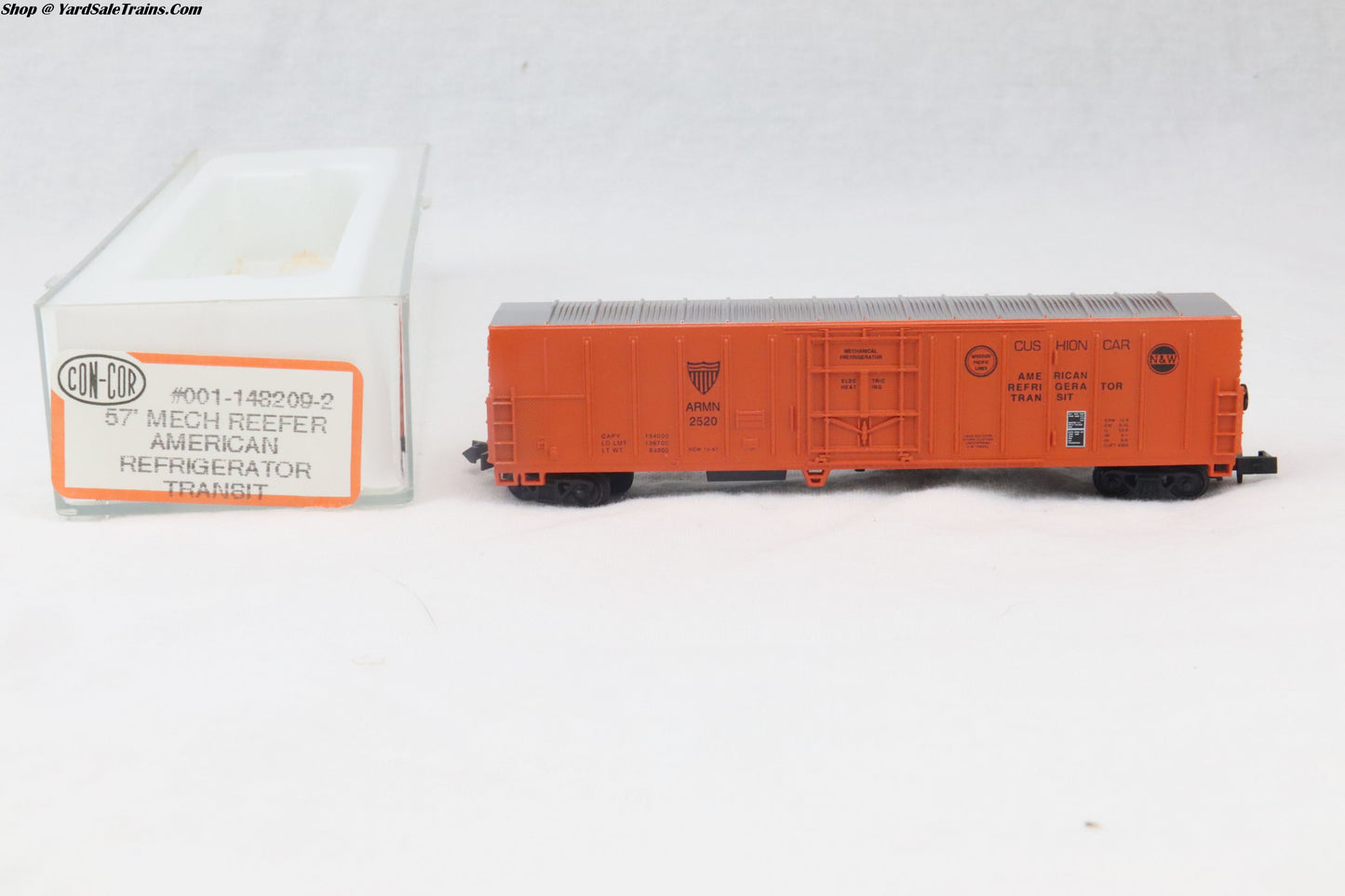 CC-001-148209-2 - 57' Mech Reefer -  American Refrigerator Transit - ARMN-2520 - NScale - Preowned