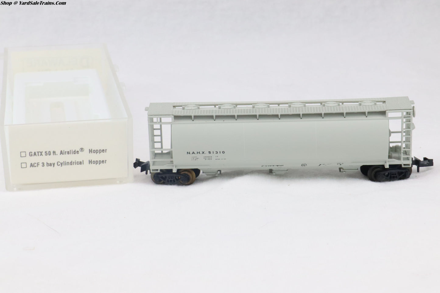 Delaware Valley - 3-Bay Cylindrical Hopper - NAHX #51310 - N-Scale - Preowned