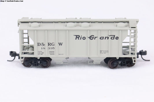 ATL-31982 - PS-2 Hopper - Rio Grande - D&RGW #18335 - N-Scale - Preowned