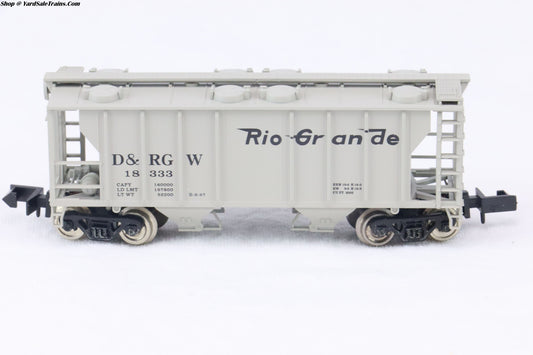 ATL-31661 - PS-2 Hopper - Rio Grande -  D&RGW #18333 - N-Scale - Preowned