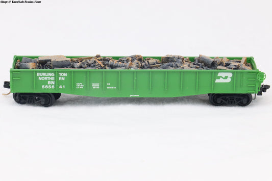 MTL-46020 (Kadee) - 50' Gondola Drop-End Gondola - Burlington Northern - BN #565641 - N-Scale - Preowned