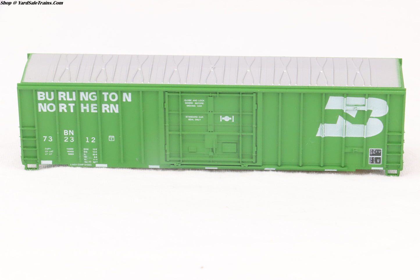 RND-8363 - 50' FMC Boxcar Kit - Burlington Northern - BN #732312 - N-Scale - Preowned