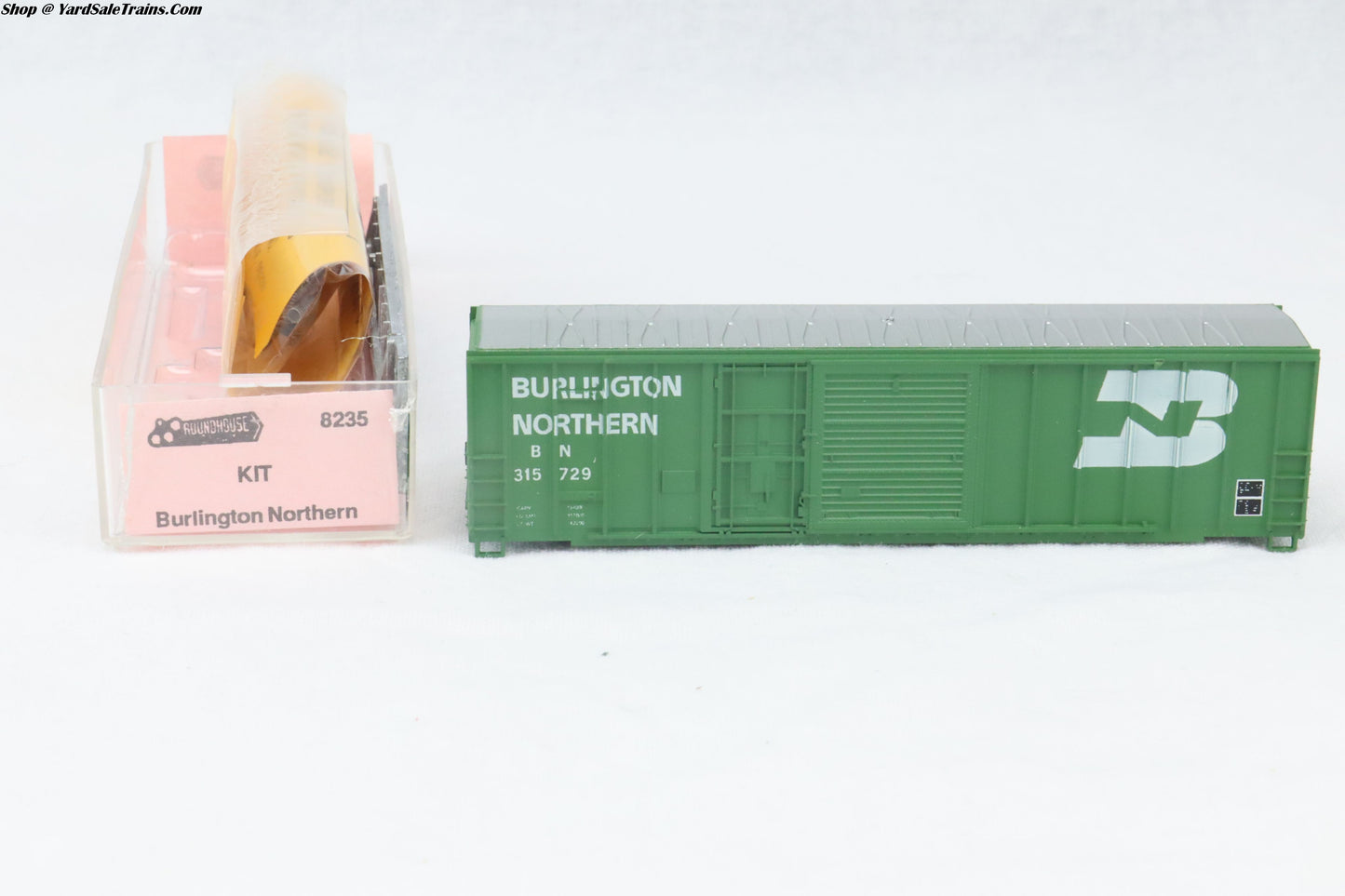 RND-8325 - 50' FMC Boxcar Kit - Burlington Northern - BN #315729 - N-Scale - Preowned