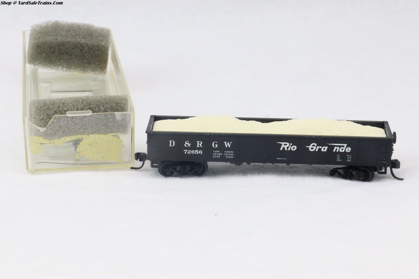 ATL-35162 - 42' Gondola - Rio Grande - D&RGW #72656 - N-Scale - Preowned