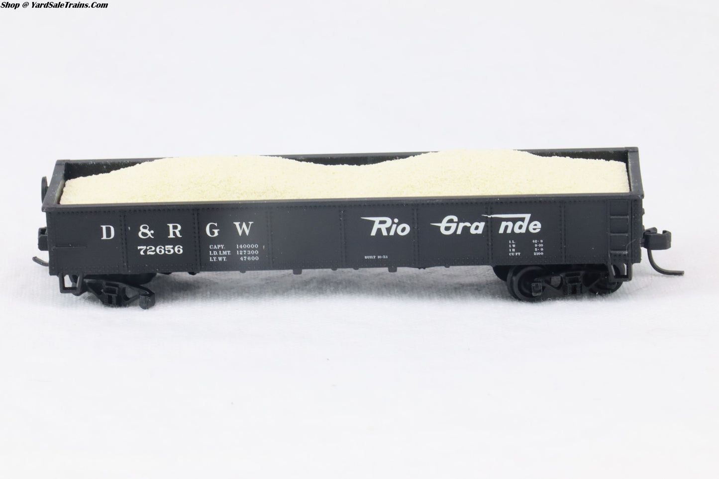 ATL-35162 - 42' Gondola - Rio Grande - D&RGW #72656 - N-Scale - Preowned