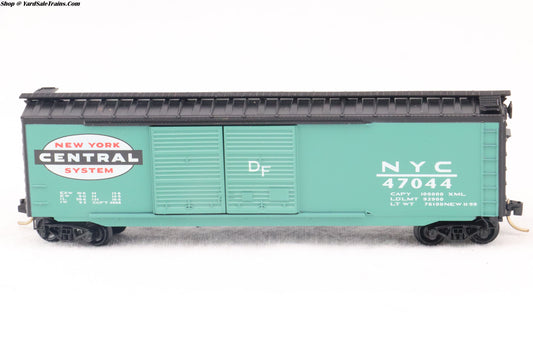 MTL-34200 - 50' Standard Boxcar Double Door - New York Central - NYC-47044 - N-Scale - Preowned