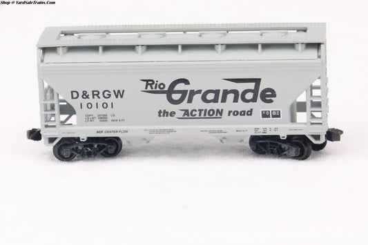 ATL-39151 - ACF 2-Bay Centerflow Hopper - Rio Grande - D&RGW #10101 - N-Scale - Preowned