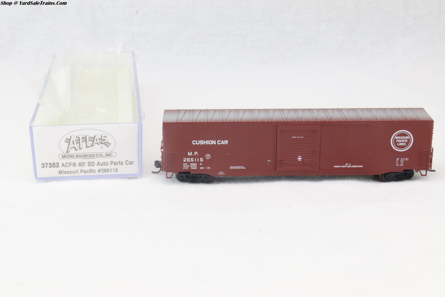 ATL-37352 - 60' SD Auto Parts Boxcar - Missouri Pacific - MP #265115 - N-Scale - Preowned