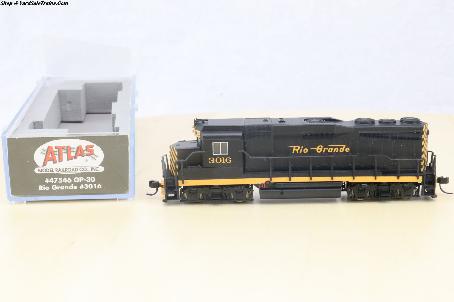 ATL-47546 - GP30 - Rio Grande - D&RGW #3016 - N-Scale  - Preowned