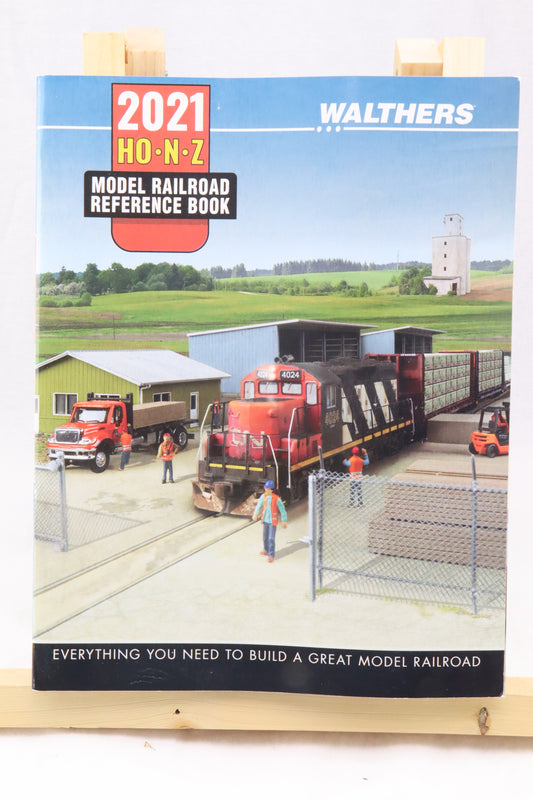 Walthers 2021 HO-N-Z Model Railroad Reference Book