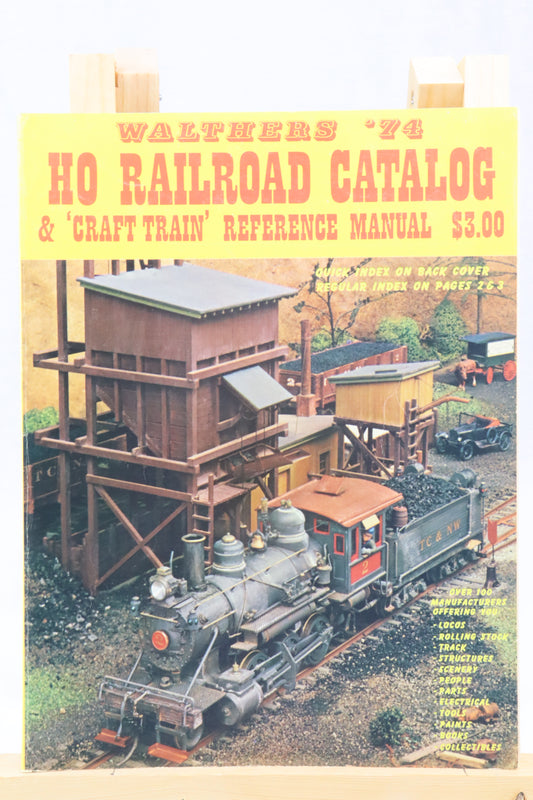 Walthers 1974 HO Catalog & Craft Train Reference Manual