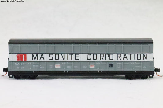 RED-RN-17410-4 - Thrall Box Car - Masonite - MASX #2003 - N-Scale - Preowned