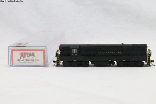 ATL-49565 - Trainmaster Locomotive - Pennsylvania - PRR #8703 - N-Scale - Preowned