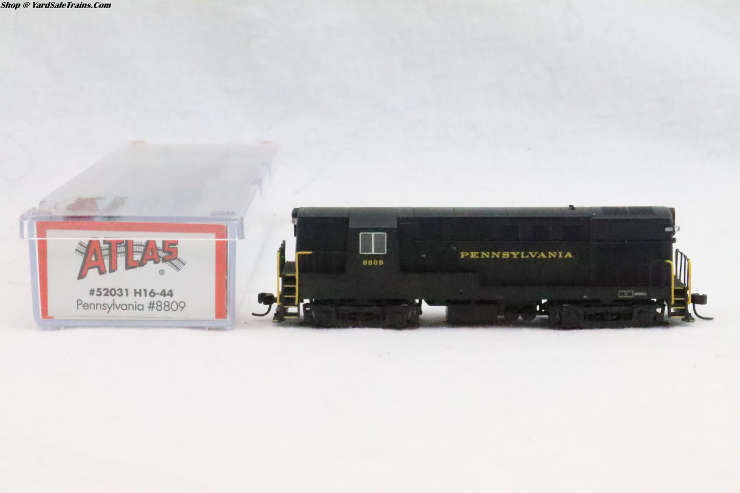 ATL-52031 - H16-44 Locomotive - Pennsylvania - PRR #8809 - N-Scale - Preowned