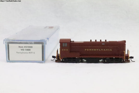ATL-51050 - VO-1000 Locomotive - Pennsylvania - PRR #5916 - N-Scale - Preowned