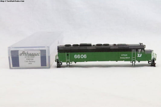 ATH-15087-C - EMD F45 Locomotive - Utah Railway - #6066 - SHELL ONLY - Customized - N-Scale - Preowned
