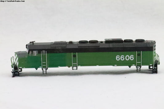 ATH-15087-C - EMD F45 Locomotive - Utah Railway - #6066 - SHELL ONLY - Customized - N-Scale - Preowned