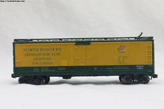 ATH-5218 - 40' Refrigerator Car North Western - NWX 13304 - Resistor & Metal Wheels - HO Scale - Preowned
