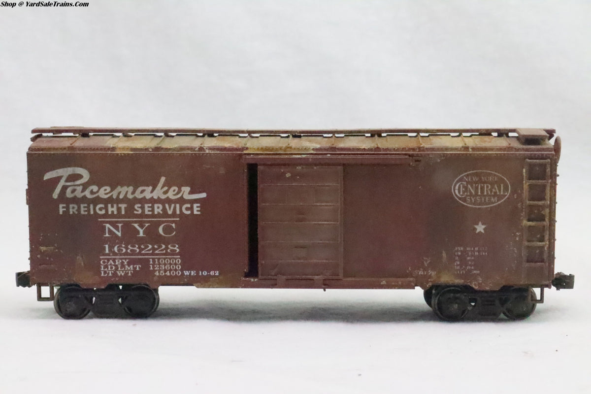 Ho Scale Pacemaker ATH-???? - 40' Box Car Pacemaker New York Central - NYC 168228 - Resis ...