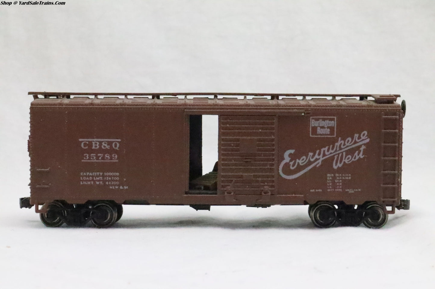 ATH-5002 -  40' Box Car CB&Q - CB&Q 35789 - HO Scale - Preowned