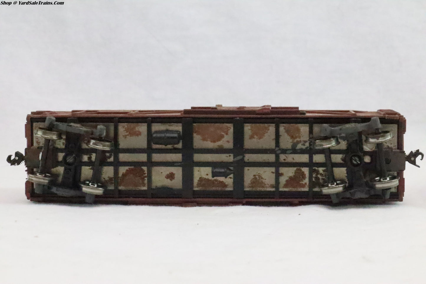 ATH - ???? - 40' Stock Car AT&SF - 50656 - Weathered - HO Scale - Preowned